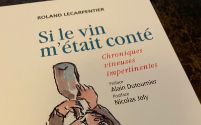signature d un ouvrage sur le monde du vin