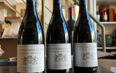 sortie de cave domaine du comte liger belair 2004